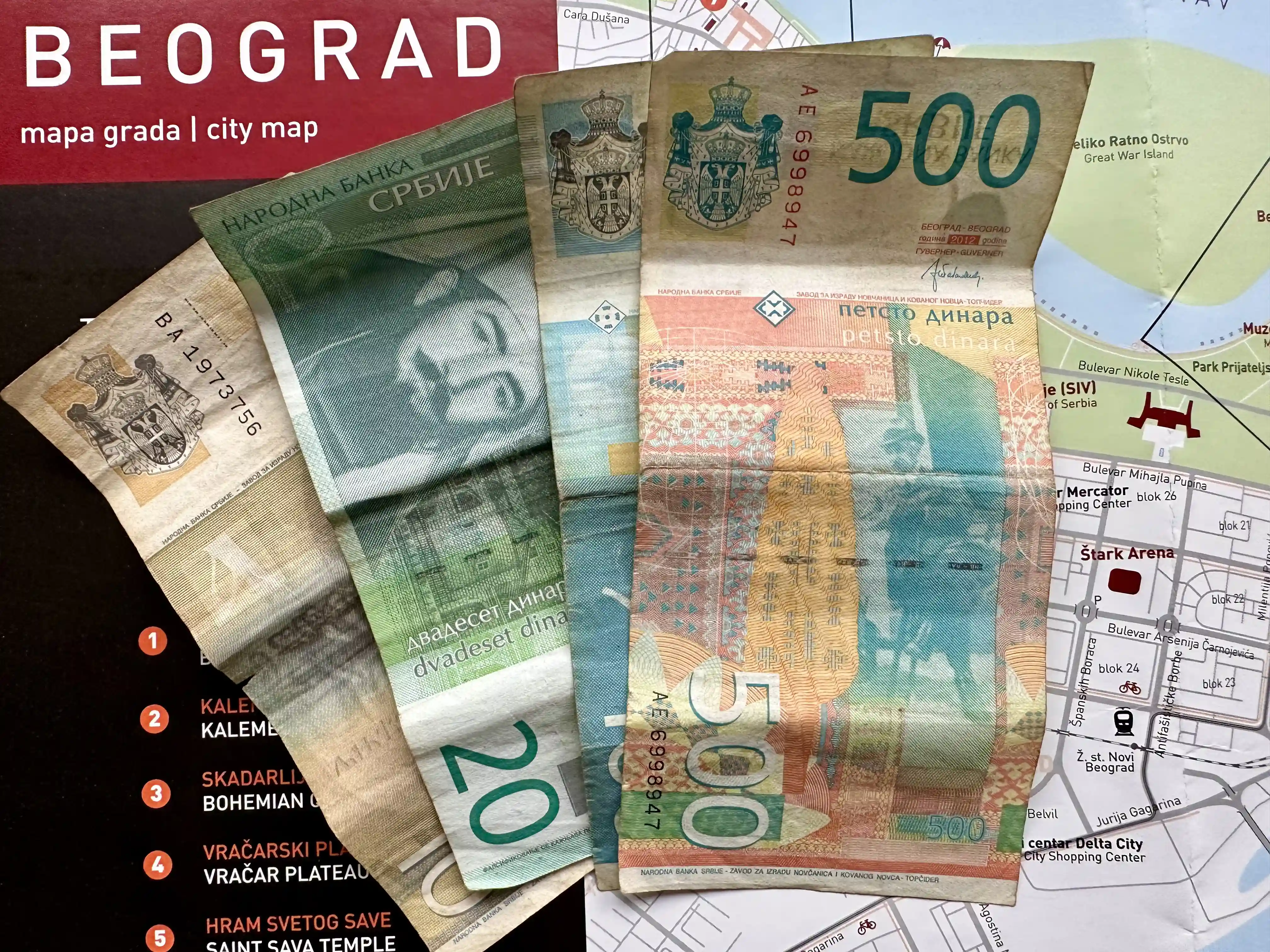 Imagine Belgrade currency in Belgrade