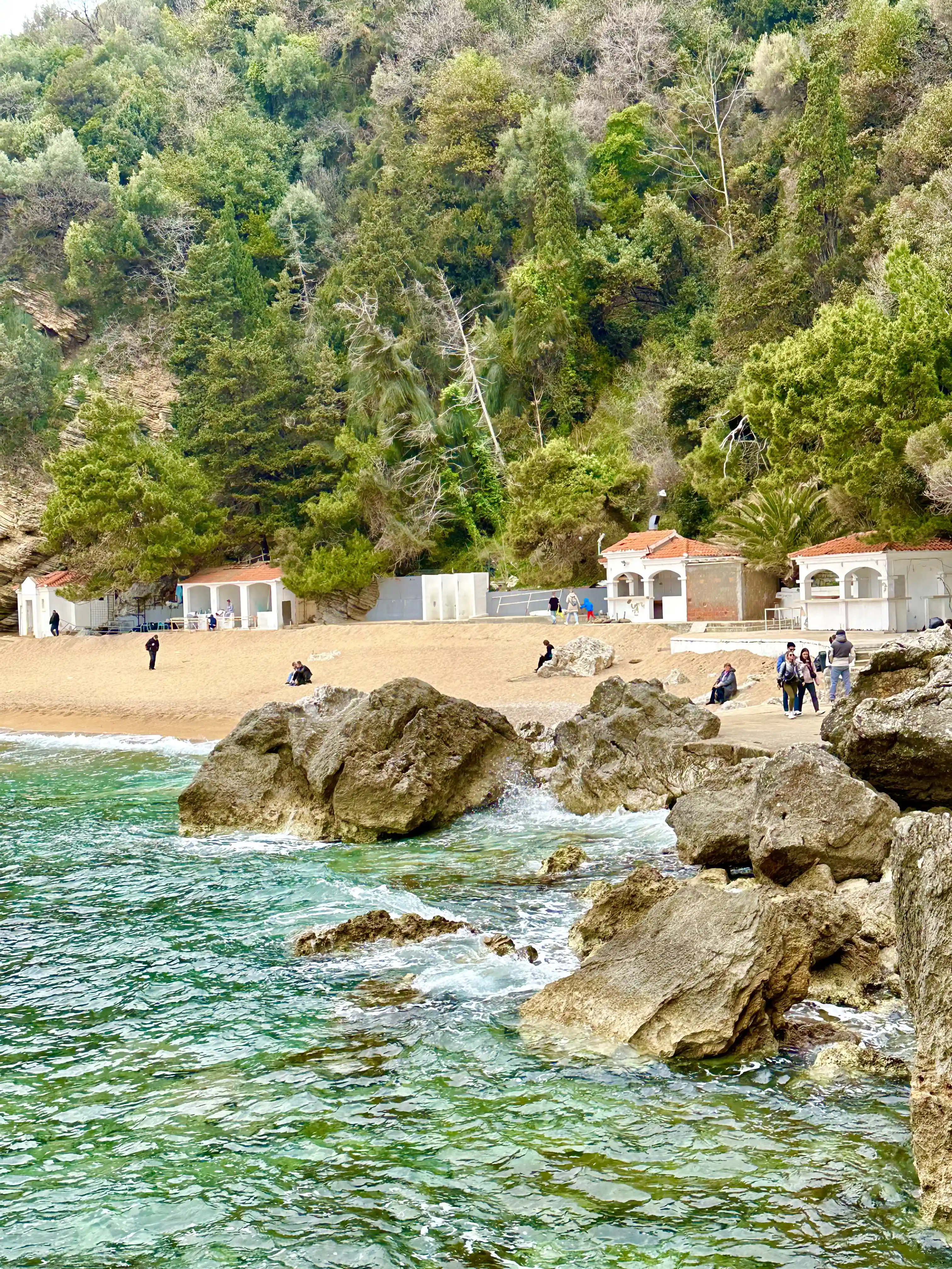 Imagine Mogren Beach in Beaches of Montenegro