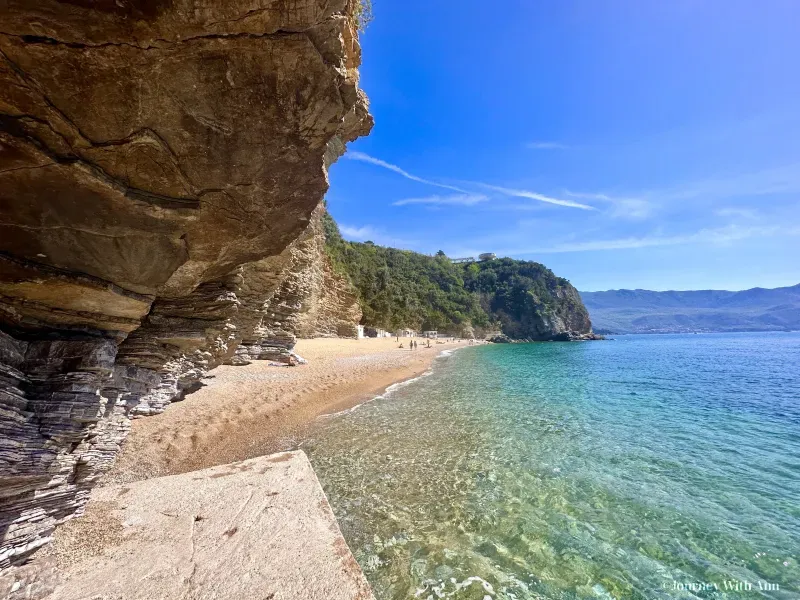 Mogren Beach in Beaches of Montenegro