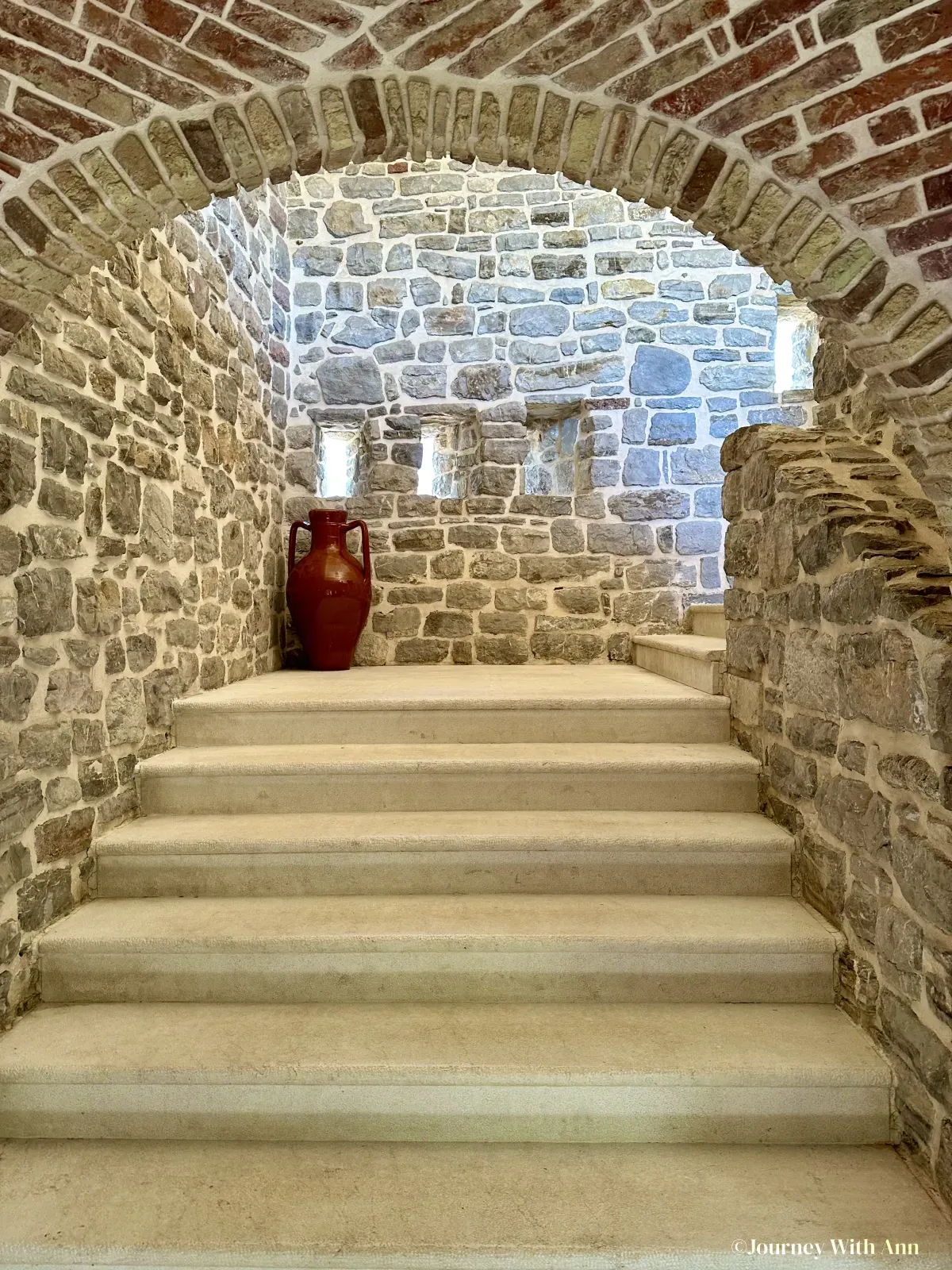 Passages inside the Citadel, Budva, Montenegro