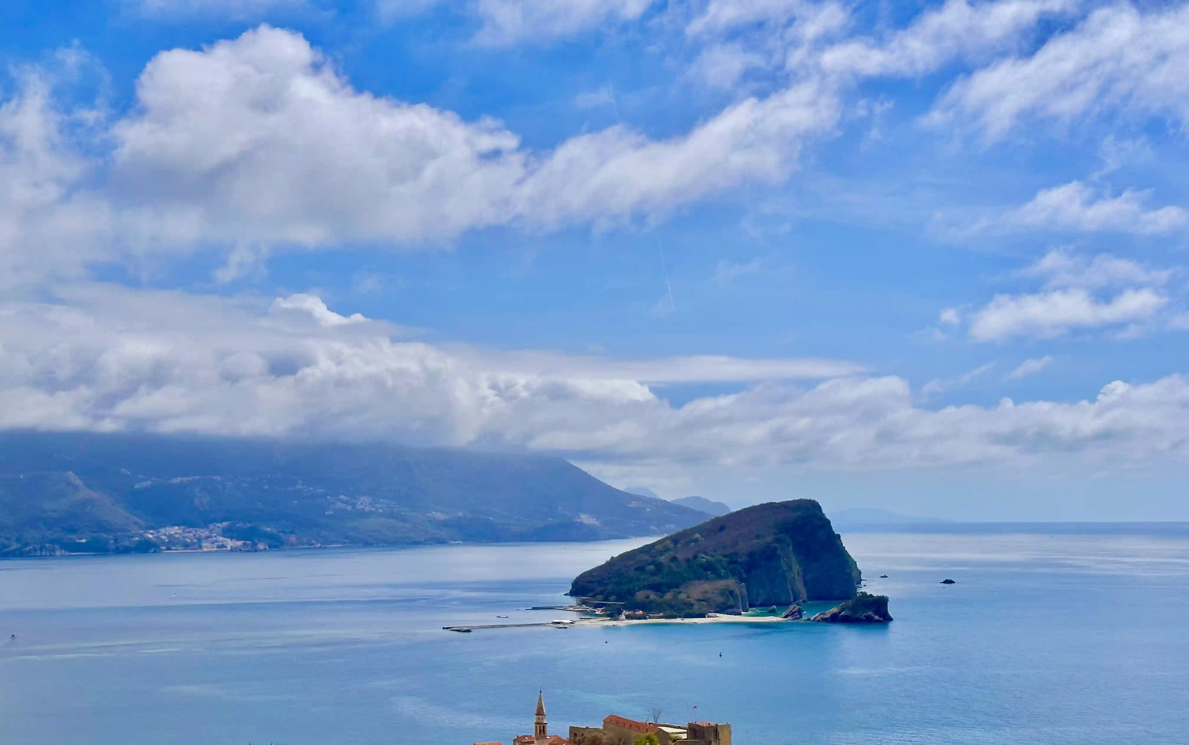 Imagine Sveti Nikola Island in Budva