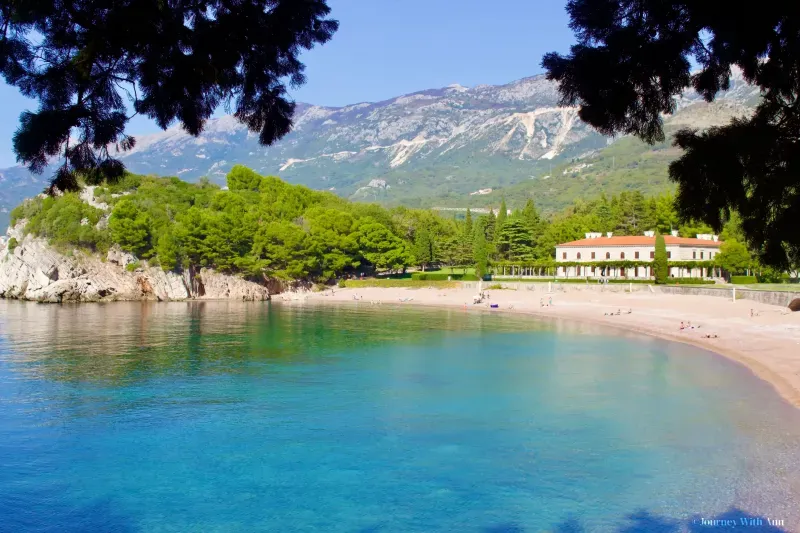 King’s Beach in Budva