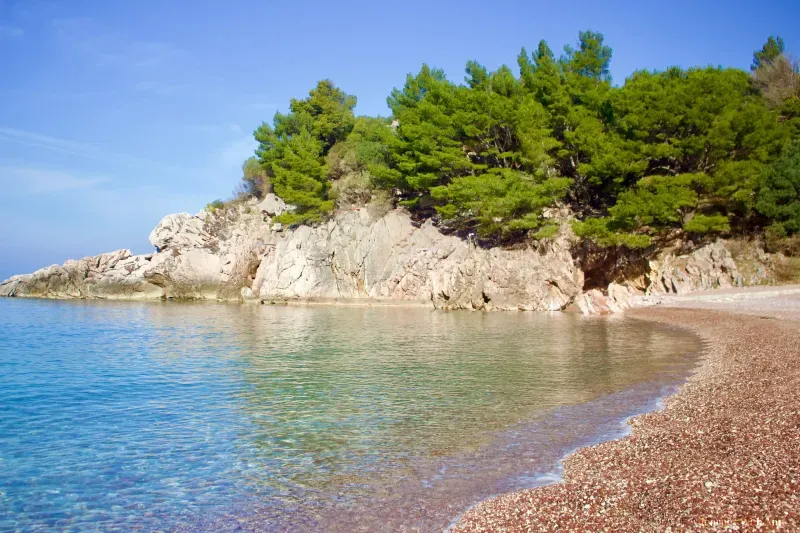 King’s Beach in Budva