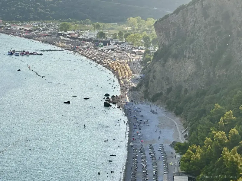 Jaz Beach in Budva