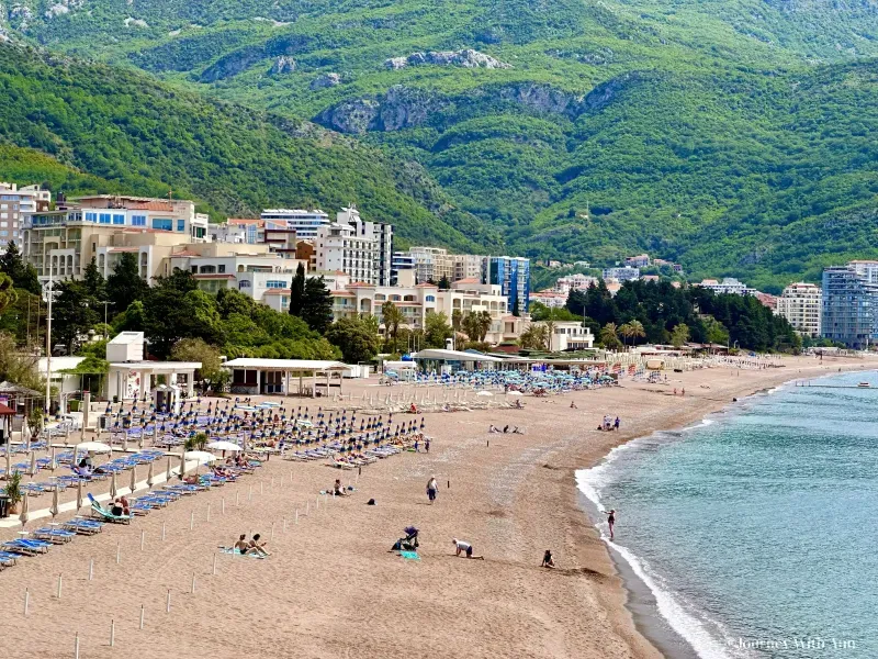 Bechichi Beach And Rafailovichi in Budva