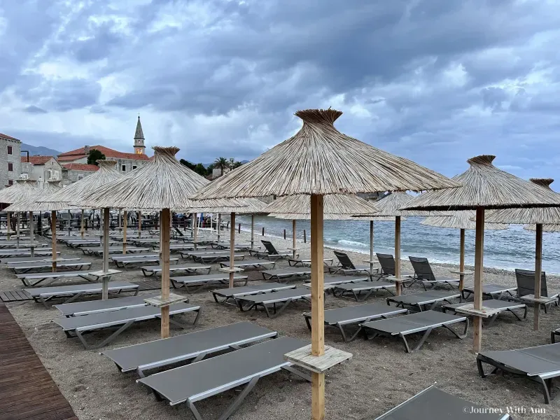 Beach Richardova Glava in Budva