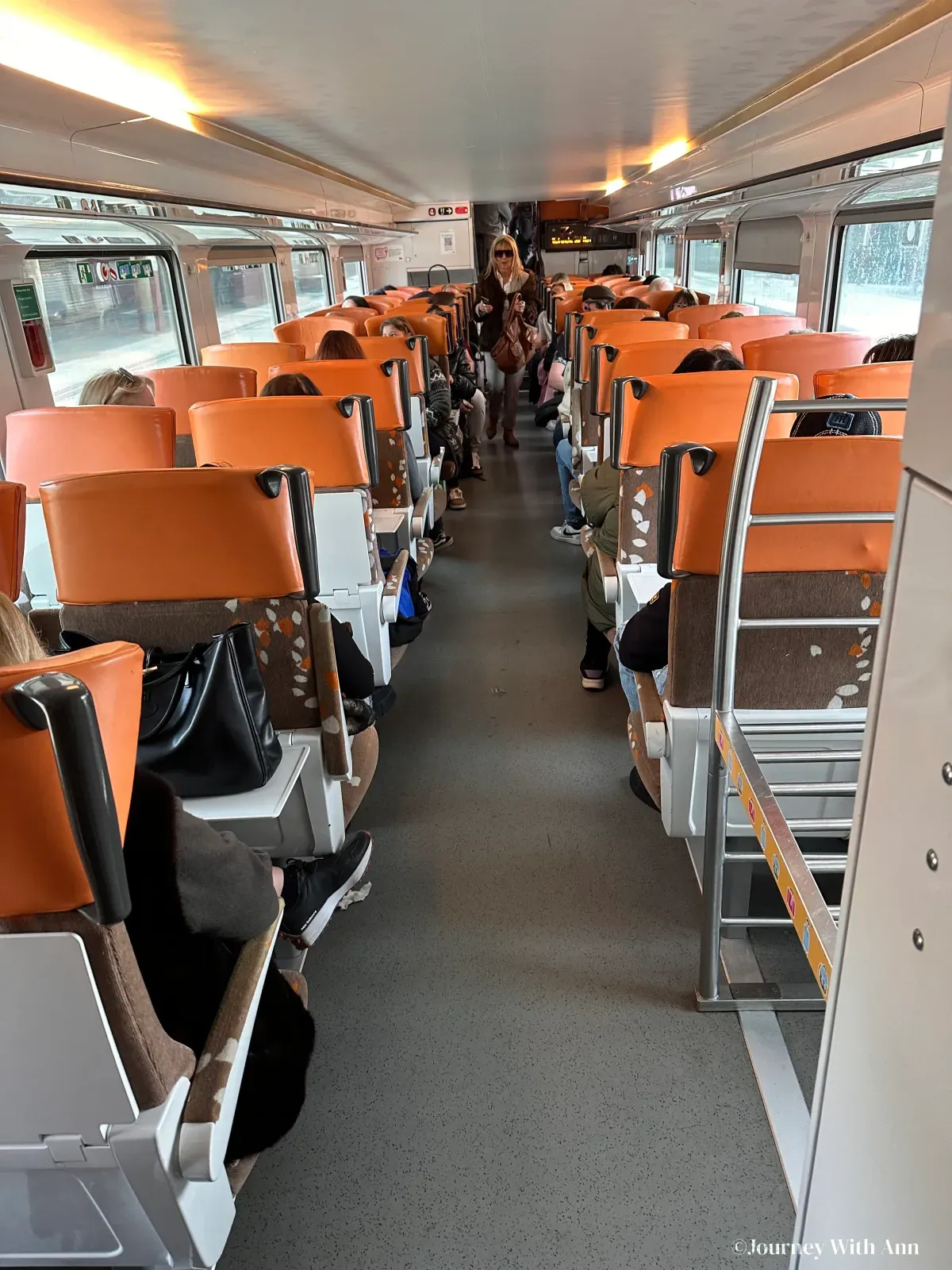 On the train