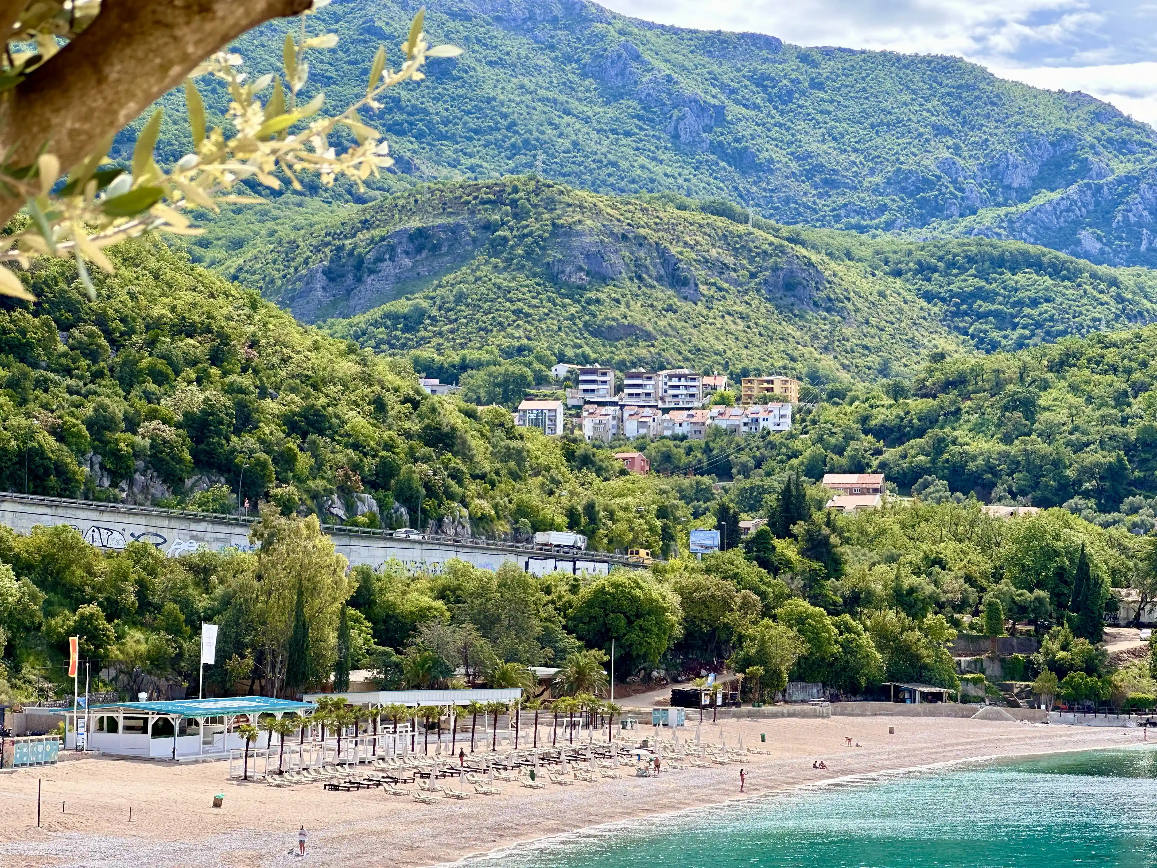 Imagine Kamenovo Beach in Beaches of Montenegro