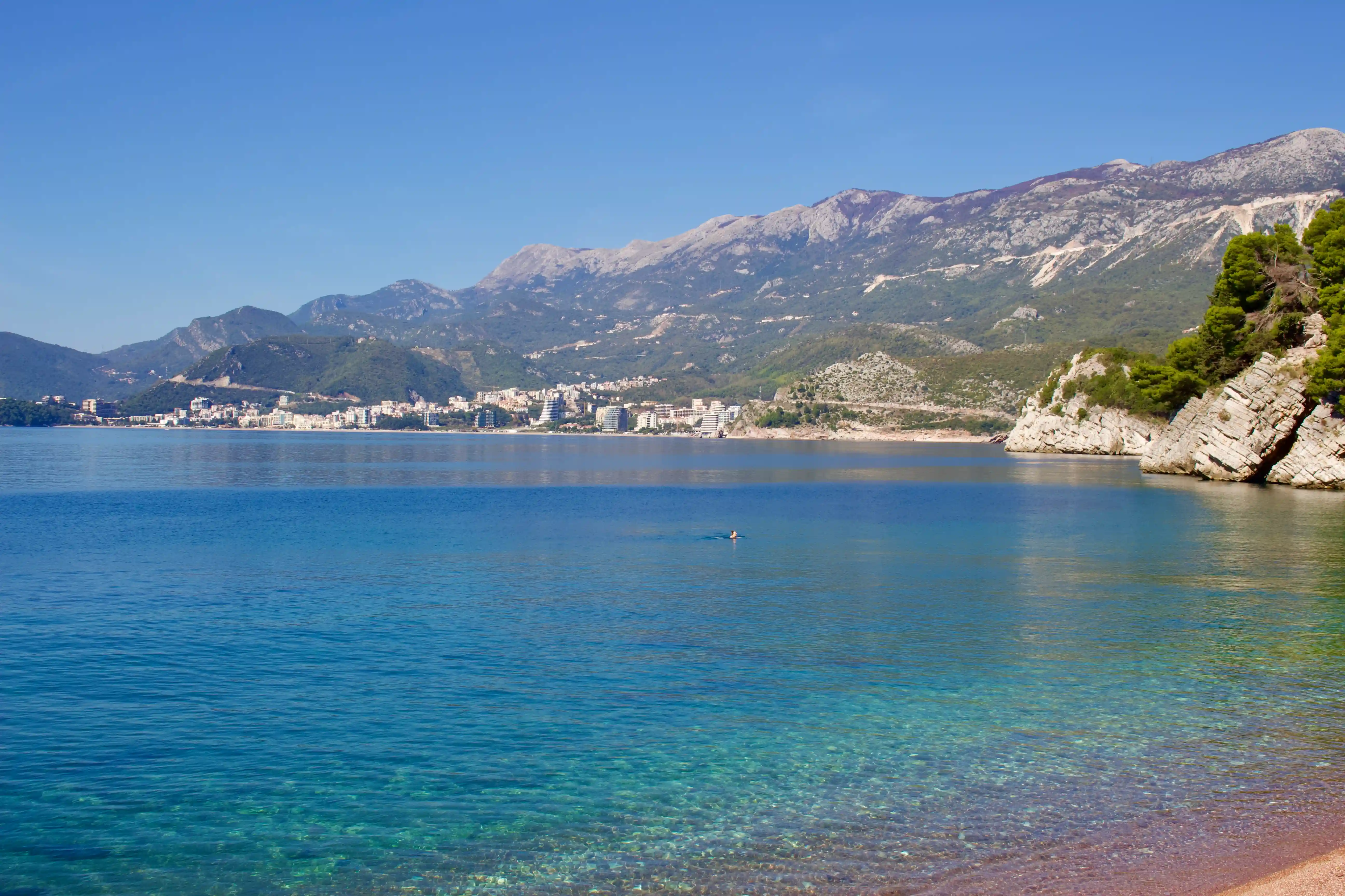 Imagine Can You Swim in the Sea in Montenegro? in Montenegro