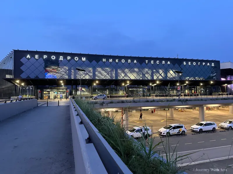 Nikola Tesla Airport in Serbia