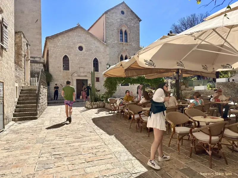 Is Budva Old Town Lively? in Budva